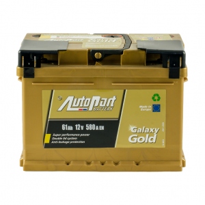 AutoPart GALAXY GOLD 61 Ah/12V Euro (0)